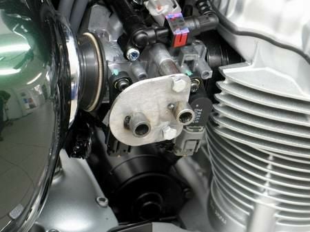 フェーリング(Fehling) マウント右側用アダプター for インジェクションシステムカバー 左側 W800-01