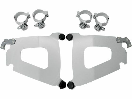 MEMPHIS SHADES トリガーロックマウンティングキット for バレットフェアリング ポリッシュ VTX1300C 04-09-01