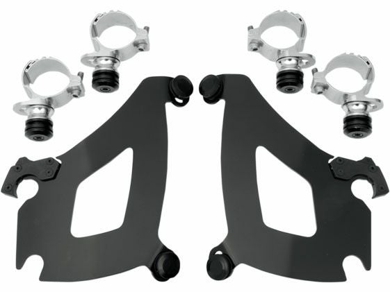 MEMPHIS SHADES トリガーロックマウンティングキット for バレットフェアリング ブラック VT1300CS セイバー 10-13-01