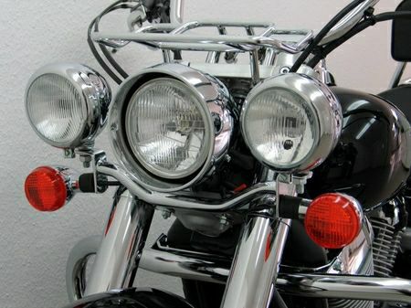 フェーリング(Fehling) ライトバー 後付ヘッドライト用 シャドウ VT750C ブラックスピリット/スピリット-01