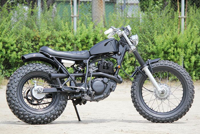 tw200/225 前後フェンダーセット ヤマハ TW200/225 用アルミリヤフェンダーワイド BIGCEDAR | バイク