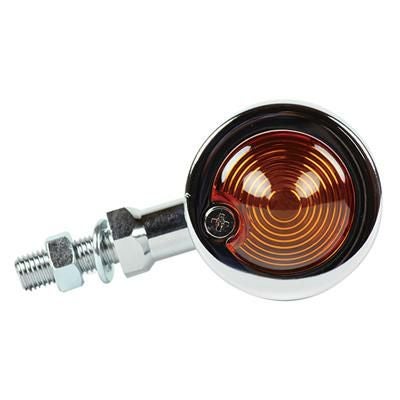 グッズ(GOODS) スモールバレットウインカー クローム/アンバーレンズ