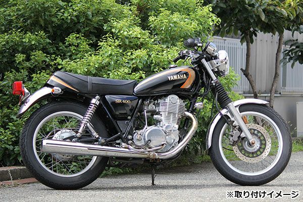 グッズ(GOODS) ダウンマウントウインカーキット(ショート)　スモールバレットCL  SR400/500-02