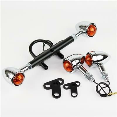 ヤマハ SR400用アルミフロントフェンダーベリーショート K180 用