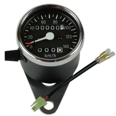 グッズ(GOODS) 60φブラック・スピードメーターキット /SR400/500(03-08
