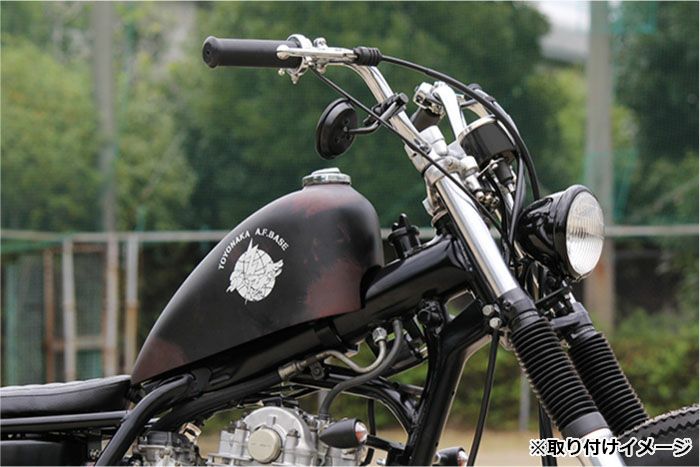 グッズ(GOODS) 60φブラック・スピードメーターキット /SR400/500(85-02) /トリップ付き-03