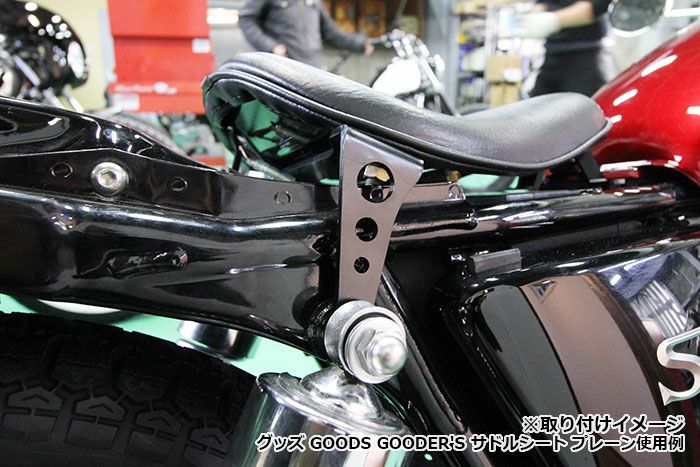 グッズ(GOODS) サドルシートマウントキット SR400/500 -08 | バイク