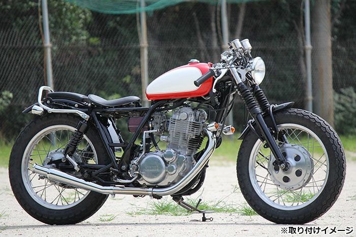 グッズ(GOODS)　パイプワークフロントフェンダー　SR400/500-03