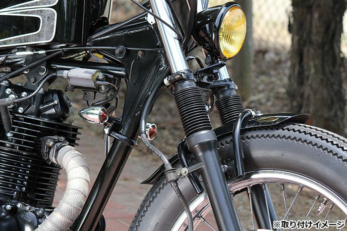 カワサキ250TR マッハキッド＆フロントフェンダー GOODS（グッズ） パイプワークフロントフェンダー 250TR KAWASAKI