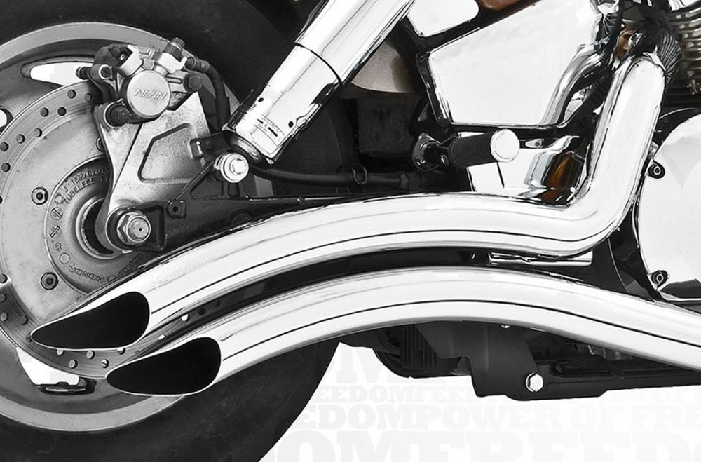 Freedom Performance シャープカーブラディウス クローム VTX1300 03