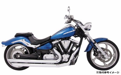 COBRA スラッシュカットスリップオン・マフラー XV1600/1700 