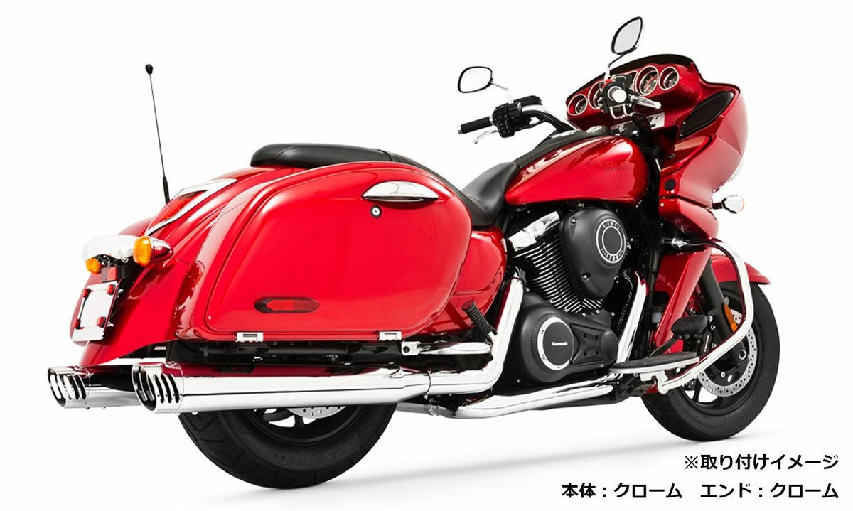 Freedom Performance レース フルシステム クローム/ブラック バルカン1700ノマド/バケーロ 09-16-01