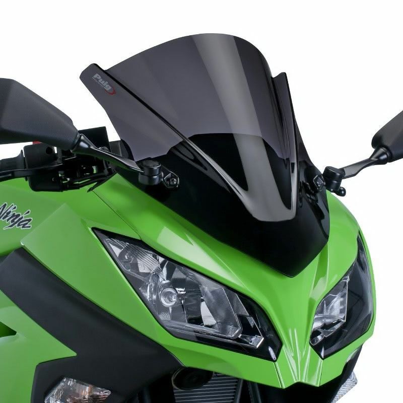 プーチ(Puig) レーシングスクリーン ブラック Ninja250/300 13-17