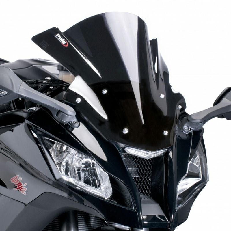 プーチ(Puig) レーシングスクリーン ブラック ZX-6R 05-08 /10R 06-07