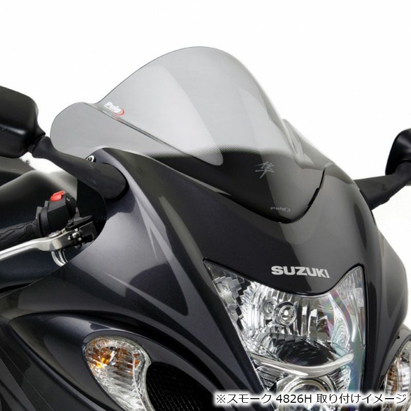 プーチ(Puig) レーシングスクリーン スモーク GSX-1300R隼 08-18 4826H