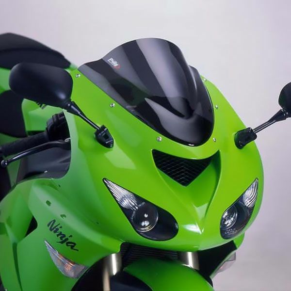 プーチ(Puig) レーシングスクリーン ブラック ZX-6R 05-08 /10R 06-07