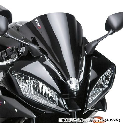 プーチ(Puig) レーシングスクリーン スモーク YZF-R6 06-07 4059H