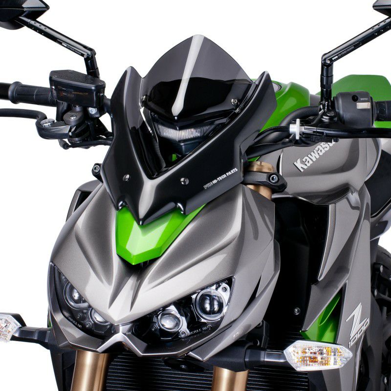 カワサキ Z1000 Puig スクリーン スポーツ ダークスモーク プーチ(Puig) スポーツスクリーン ダークスモーク Z1000 14- 7011F