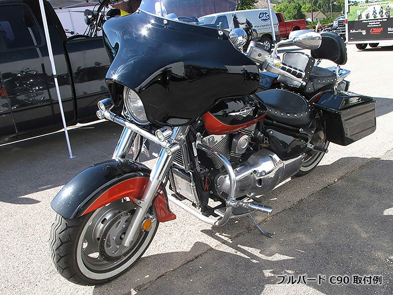 TSU バットウィング6x9 フェアリング with フルステレオ ブルバード C90/C90T 05-09-03