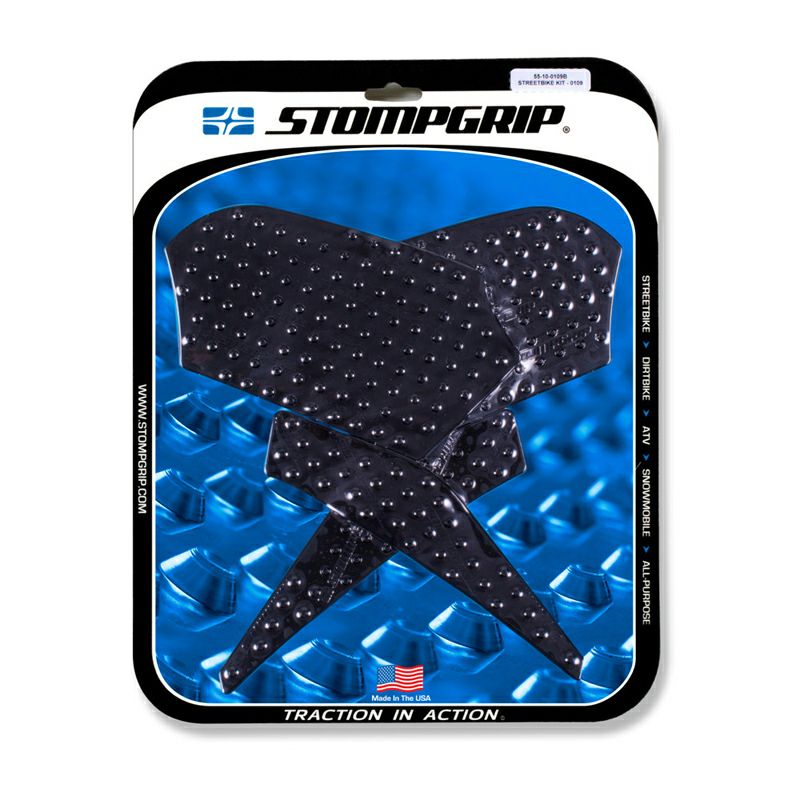 STOMPGRIP トラクションパッド(タンク)キット ヴェルシス650LT/ABS (ブラック)-01
