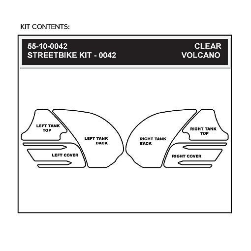STOMPGRIP トラクションパッド(タンク)キット ZX-14/ABS (ブラック)-02