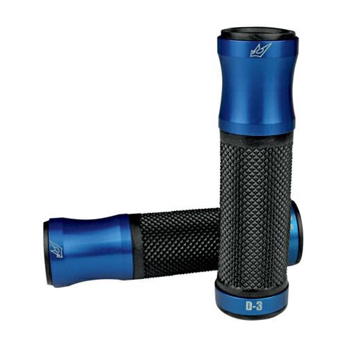 DRIVEN D3グリップ 1"ハンドル用 ブルー/ブラック-01