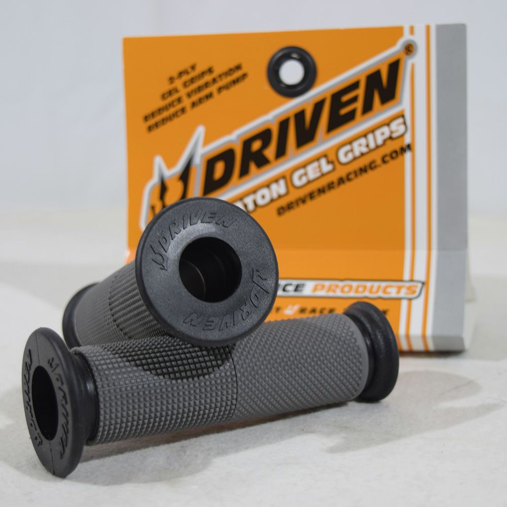 DRIVEN スーパーバイクグリップ グレイ-02