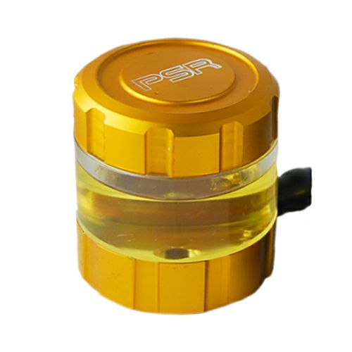 パワースタンドレーシング(PSR) クリアフロントブレーキリザーバー ゴールド GSX-R600/750/1000-01