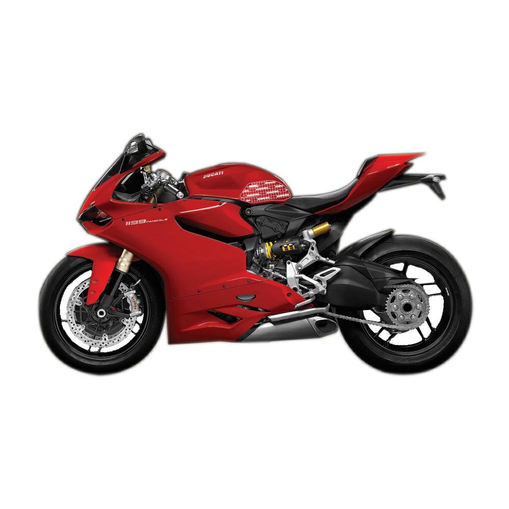 DUCATI パニガーレ899 1199 テルミニョーニ スリップオン STOMPGRIP トラクションパッド(タンク)キット 899/9591199/1299