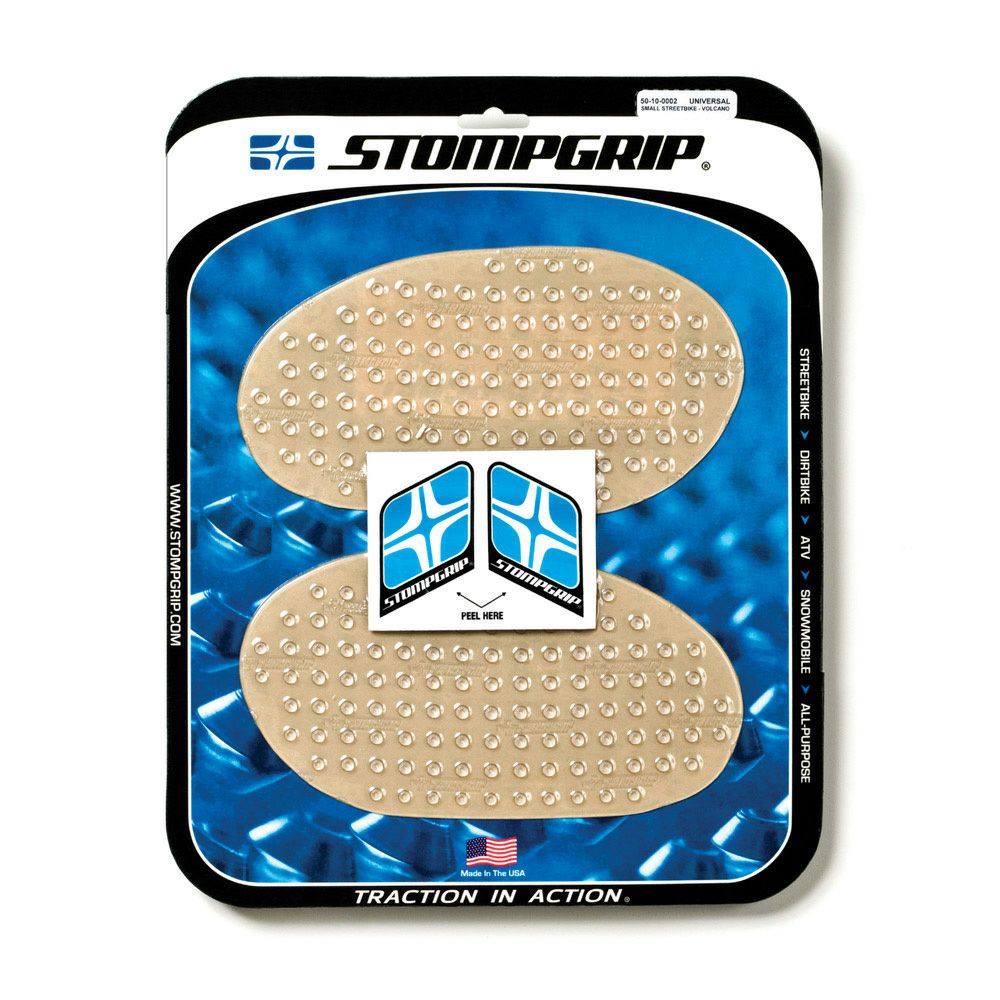 STOMPGRIP 汎用タンクパッド スモールサイズ ボルケーノ (クリア