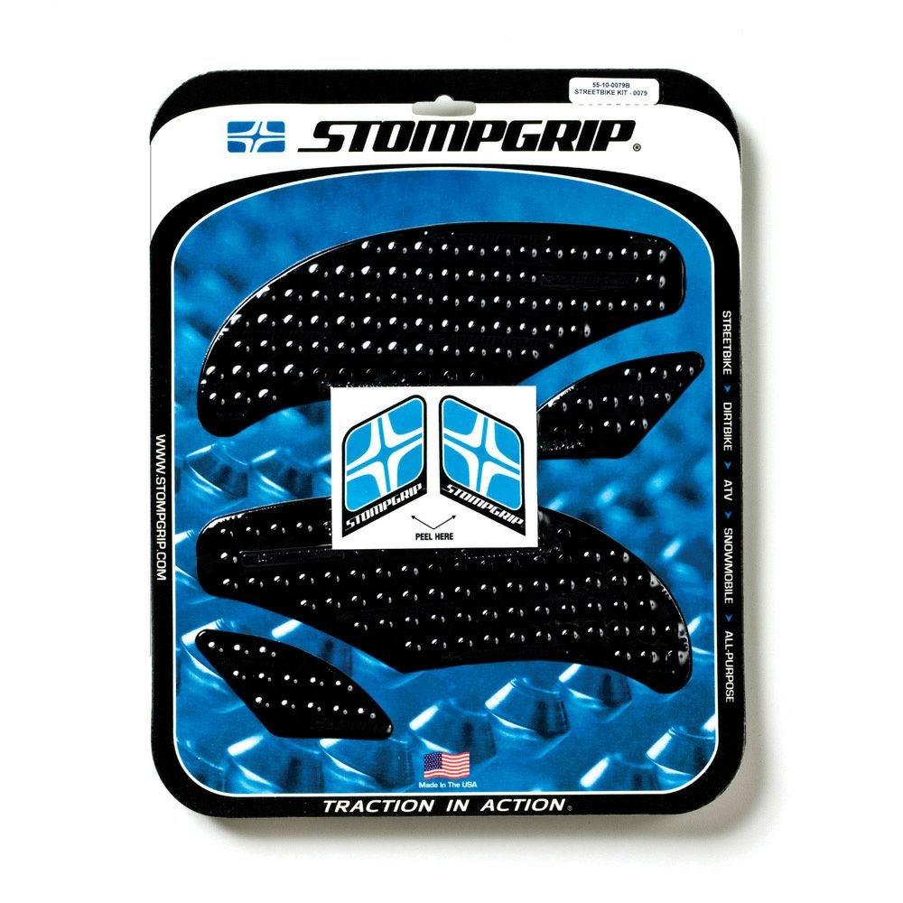 STOMPGRIP トラクションパッド(タンク)キット YZF-R6 08-15(ブラック