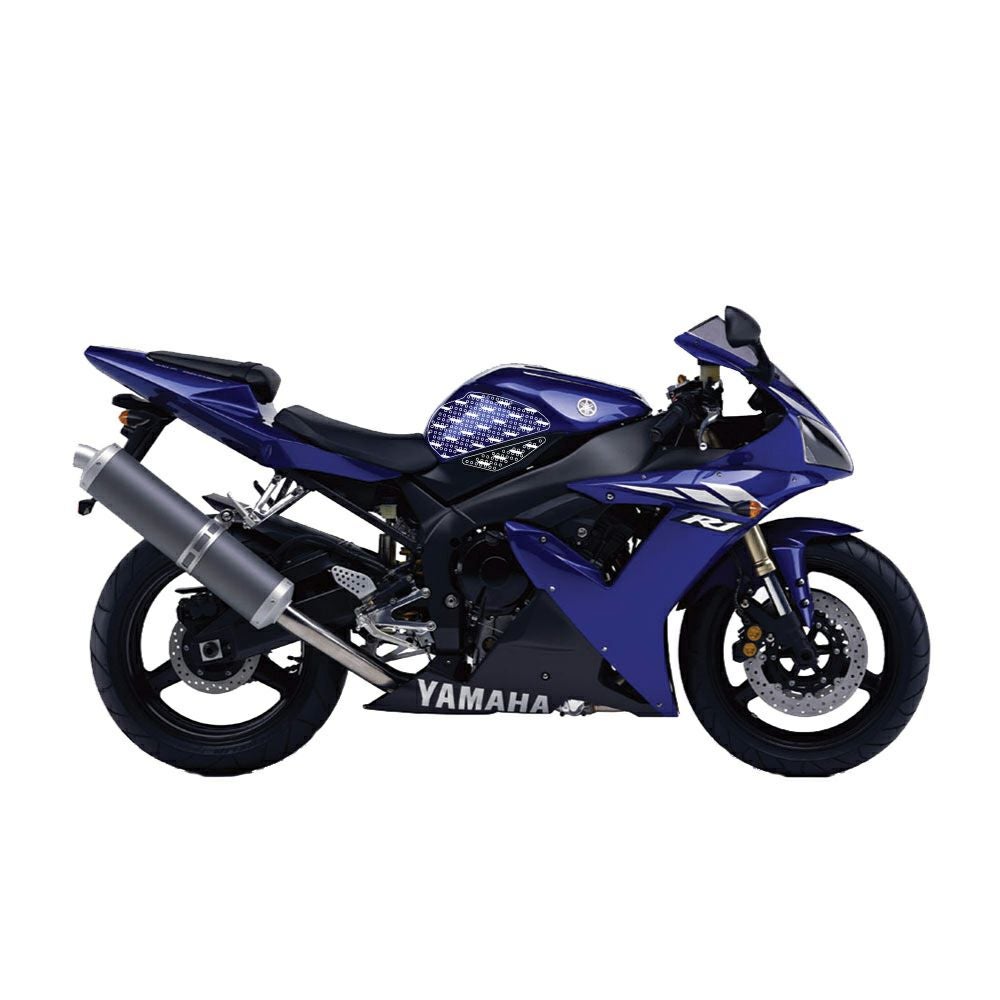 STOMPGRIP トラクションパッド(タンク)キット YZF-R1 02-03(クリア