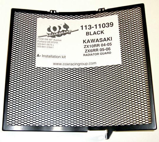 COX RACING レーシングラジエターガード ZX6R/RR 05-06-01