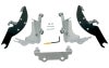 MEMPHIS SHADES トリガーロックマウントキット for バットウィングフェアリング ブラック VN800B/VN1500 バルカンクラシック 96-05-01