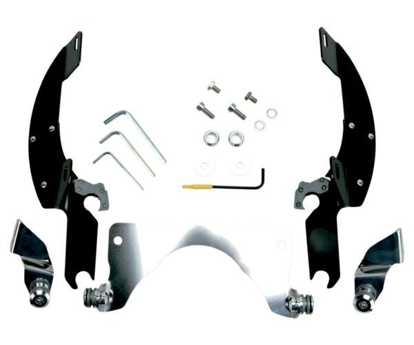 MEMPHIS SHADES トリガーロックマウントキット for バットウィングフェアリング ブラック VL1500 ブルバード C90-01