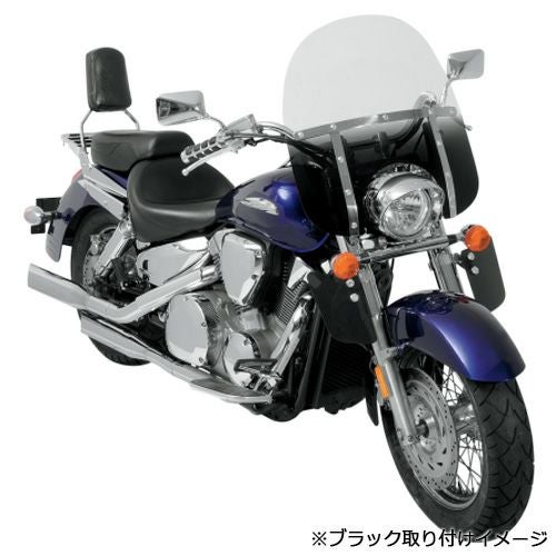 MEMPHIS SHADES カスタムロワーディフレクター Black | バイクカスタム