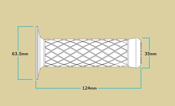 BILTWELL THRUSTER グリップ ブラック 22.2mm用-02