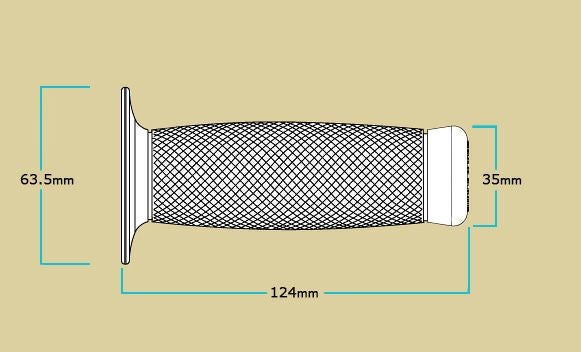 BILTWELL RENEGADE グリップ ブラック １インチ用-03