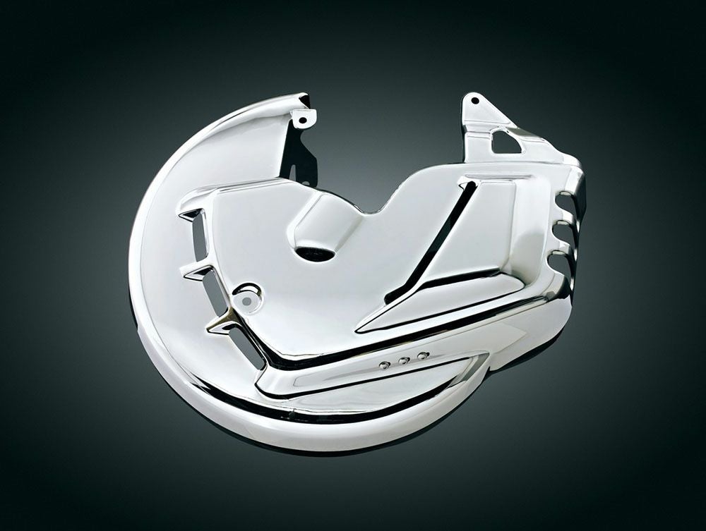 KURYAKYN フロントホイール クロームディスクカバー GL1800 F6B-01