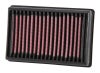 K&N ノーマル互換ハイフロー・エアフィルター BMW R1200RT, R1200GS 14-16-01