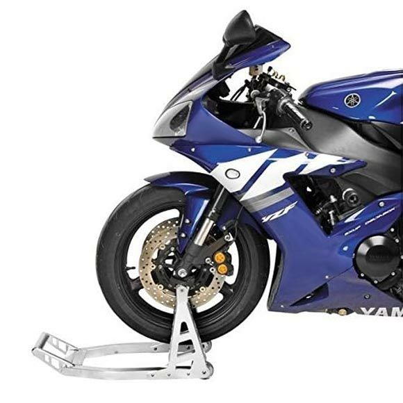 BIKEMASTER ユニバーサル アルミニウム フロントスタンド ポリッシュ