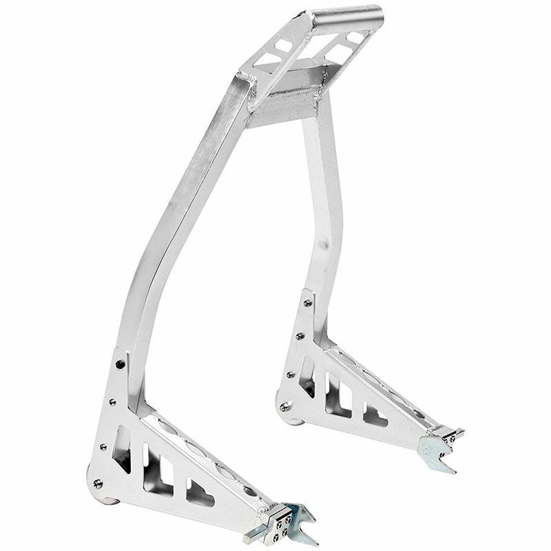 BIKEMASTER ユニバーサル アルミニウム リアスタンド ポリッシュ TLAMS500-01