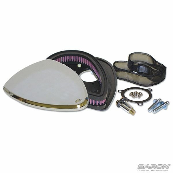 BARON ビッグエアキット ブルバード C50 ピンストライプクローム-03