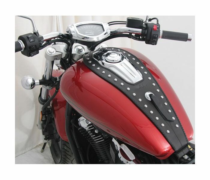 YAMAHA (XVS1300)タンク部分 MUSTANG クルーザータンクビブ スタッド付 XVS1300C ストライカー