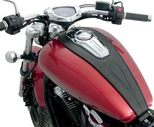 MUSTANG クルーザータンクビブ プレーン XVS1300C ストライカー