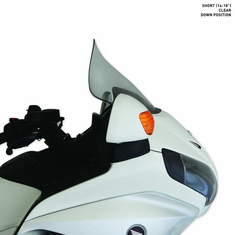 KLOCK werks FLARE ウィンドシールド GL1800 クリア ノンベント ショート-02