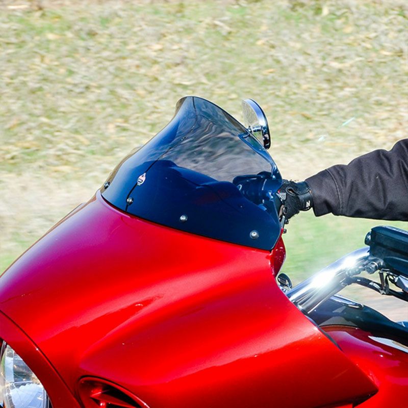 KLOCK werks FLARE ウィンドシールド VN1700 バルカン ボイジャー/バケーロ ダークスモーク 9"-03