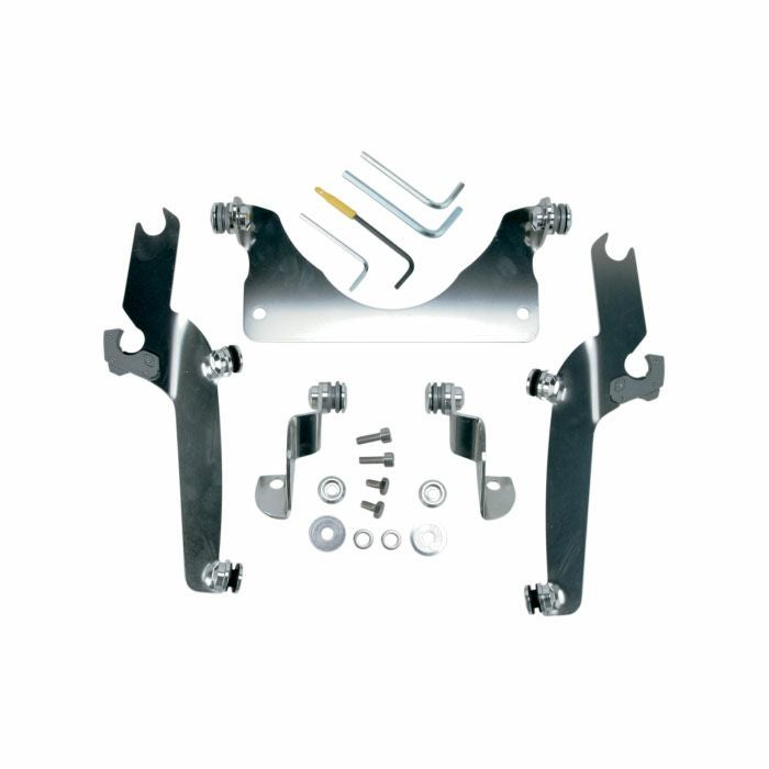 MEMPHIS SHADES スポーツシールド トリガーロックマウントキット VL1500 ブルバード C90/T ポリッシュ-01