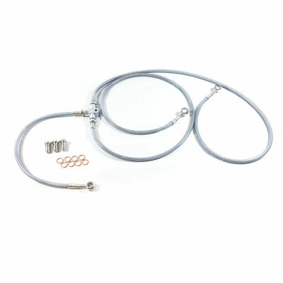 Galfer USA ステンレスブレーキライン フロント用 XV1900 レイダー/S/SCL 08-17_1