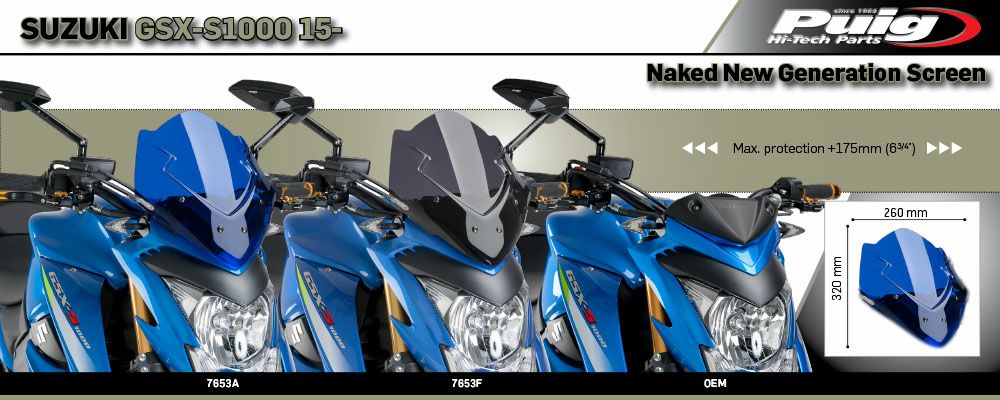 プーチ(Puig) スクリーン ウインドシールド NKニュージェネレーション